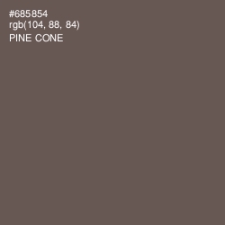 #685854 - Pine Cone Color Image